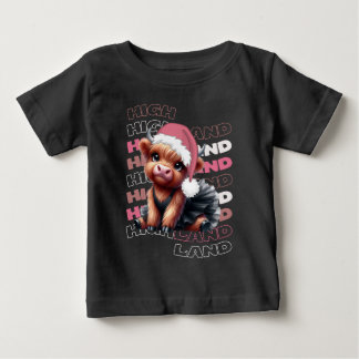 Schattigee kerst Highland Koe Ballerina