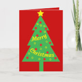 Schattigee kerst Kaart voor kinderen (Voorkant)