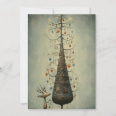 Schattigee Kerst Kaarten - Teken Kerst Kaarten (Voorkant)