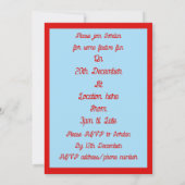 Schattigee Kerst Kardinalen en Rode Bessen Custom Kaart (Achterkant)