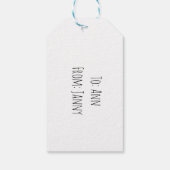 Schattigee kerst kiwi, op maat cadeaulabel (Achterkant)