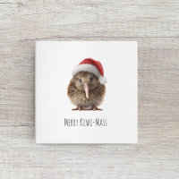 Schattigee kerst kiwi, op maat