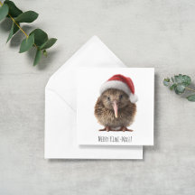 Schattigee kerst kiwi, op maat