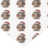 Schattigee kerst kiwi, op maat tafelkleed (Gekanteld)