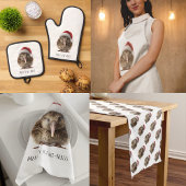 Schattigee kerst kiwi, op maat theedoek