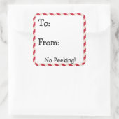 Schattigee Kerst Label Stickers (Tas)