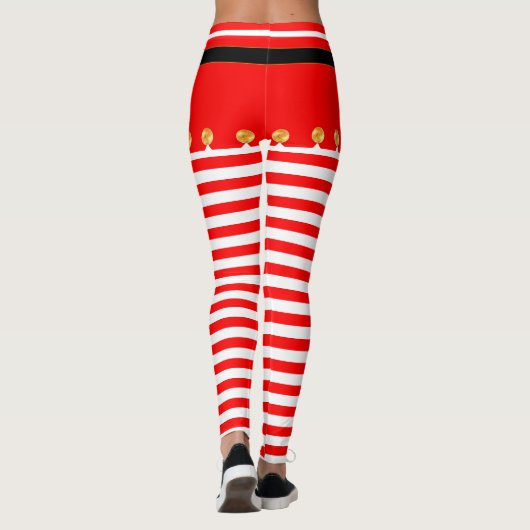 Schattigee kerst leggings (Achterkant)