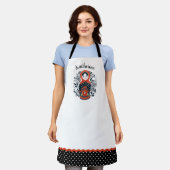 Schattigee kerst Matryoshka Nesting Doll Schort (Gedragen)