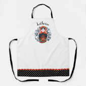 Schattigee kerst Matryoshka Nesting Doll Schort (Voorkant)