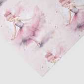 Schattigee kerst notenkraker ballerina waterverf tissuepapier (Detail)