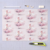 Schattigee kerst notenkraker ballerina waterverf tissuepapier (Craft)