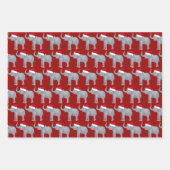 Schattigee Kerst Olifant Kinder Inpakpapier Vel (Voorkant 2)