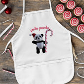 Schattigee Kerst Panda Beer Custom Kinder Schort