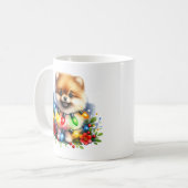 Schattigee Kerst Pommerse Mok (Voorkant links)