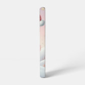 Schattigee kerst puppy in santa hoed samsung galaxy hoesje (Linkerkant)