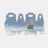 Schattigee kerst puppy & kitten bedankdoosjes (Uitgevouwen)