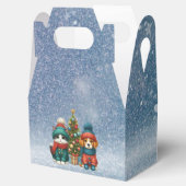 Schattigee kerst puppy & kitten bedankdoosjes (Geopend)