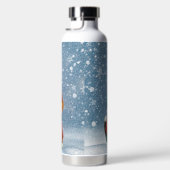 Schattigee kerst puppy & kitten waterfles (Rechts)