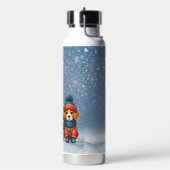 Schattigee kerst puppy & kitten waterfles (Links)