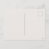 Schattigee kerst rendier familienaam feestdagenkaart (Achterkant)