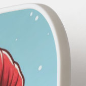 Schattigee kerst snoepriet dinosaurus pickleball paddle (Links Detail)