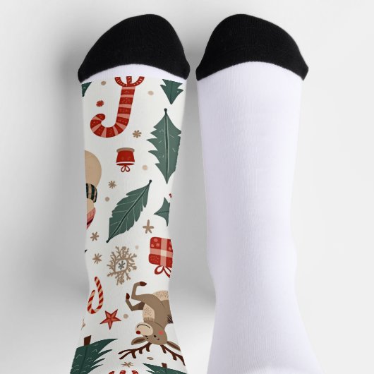 Schattigee kerst sokken (Top)