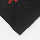 Schattigee kerst spook houden Tree Cake Candy Cane Fleece Deken (Hoek)