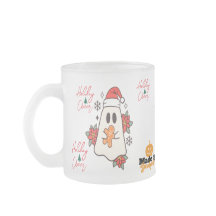 Schattigee kerst spook Mok | Vakantie Gingerbread