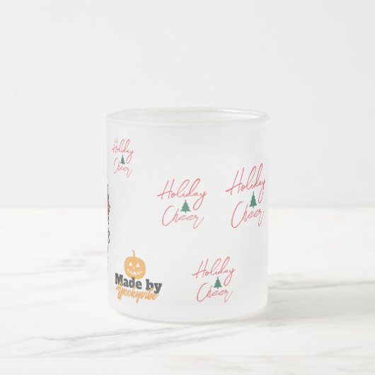 Schattigee kerst spook Mok | Vakantie Gingerbread  (Center)