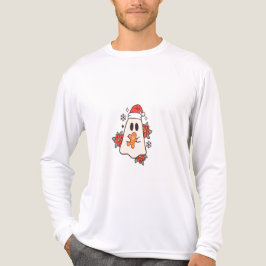 Schattigee kerst spook Mok | Vakantie Gingerbread  Tri-Blend Shirt