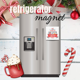 Schattigee kerst thema vakantie magneet