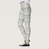 Schattigee kerst trui gebreide vakantie oudejaarsw leggings (Links)