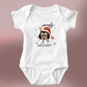 Schattigee kerst uil meisje romper