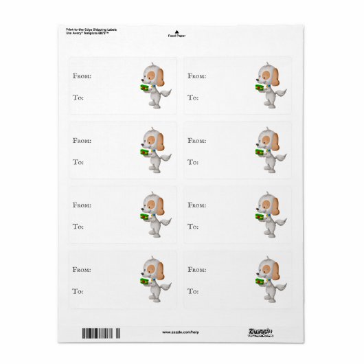 Schattigee kerst van de Sticker (Full Sheet)