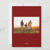 Schattigee kerst Vrolijke kerst Kaart (Achterkant)