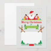 Schattigee Kerst Wenskaarten Kaart (Voorkant / Achterkant)