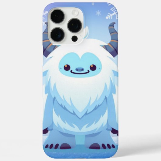 Schattigee kerst/winteryeti Case-Mate iPhone case (Achterkant)