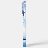 Schattigee kerst/winteryeti Case-Mate iPhone case (Achterkant / Links)