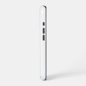 Schattigee kerst/winteryeti iPhone hoesje (Linkerkant)