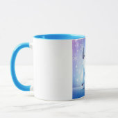 Schattigee kerst/winteryeti mok (Links)