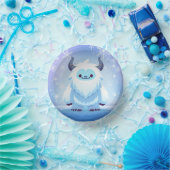 Schattigee kerst/winteryeti papieren kommen (Feest)