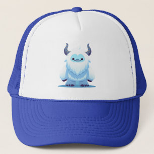 Schattigee kerst/winteryeti trucker pet