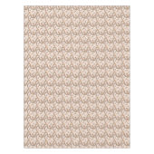 Schattigee kerstboom Alien Rainbow vakantiepatroon Tafelkleed (Voorkant)