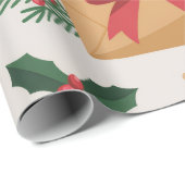 Schattigee kerstboom en klokken cadeaupapier (Rol Hoek)