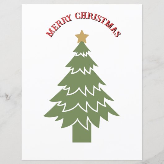 Schattigee kerstbrief voor kinderen (Achterkant)