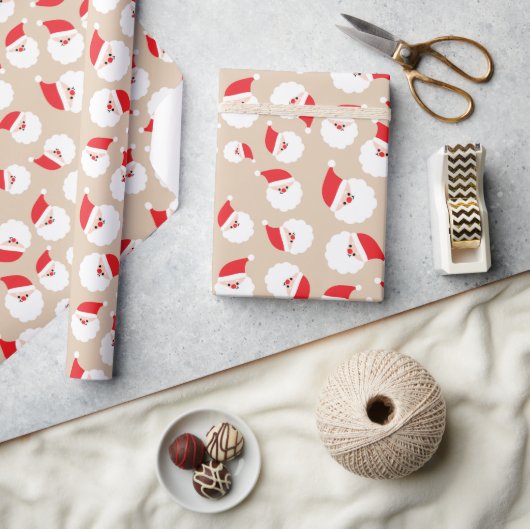 Schattigee kerstcadeaus voor de kerstman naadloos cadeaupapier (Crafts)