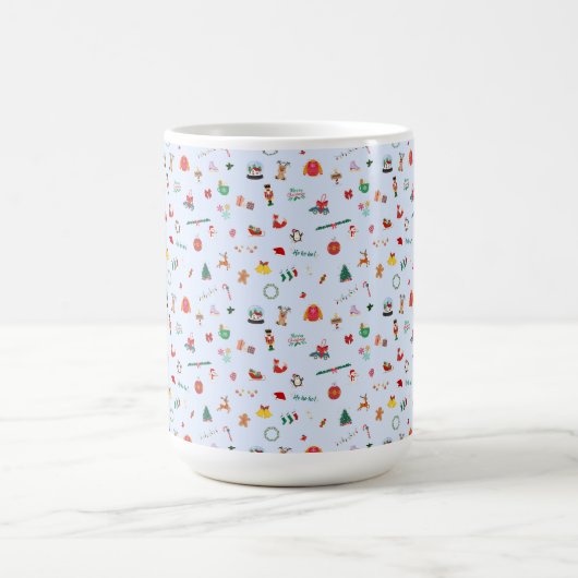 Schattigee kerstdetails koffiemok (Center)