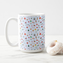 Schattigee kerstdetails koffiemok