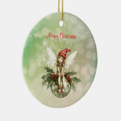 Schattigee kerstfee op een Ornament (Rechts)
