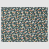 Schattigee kerstfeestkatten tissuepapier (Voorkant)